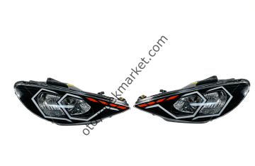 Peugeot 206 (1999-2009) İran Modeli Led Far Takımı