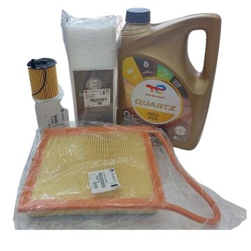 Citroen Berlingo (2012-2017) 1.6 Hdı Euro5 Filtre Bakım Seti Mazot Filtresiz Ve 5w30 Motor Yağ (Orijinal)