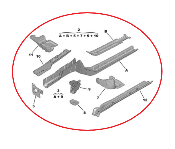 Citroen é-C3 (2024-2026) Sağ Ön Şasi Kolu (Orijinal)