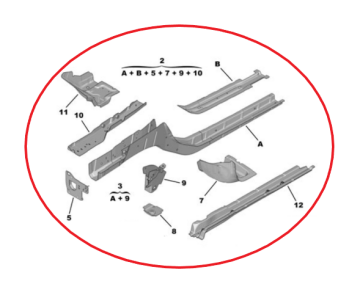 Citroen é-C3 (2024-2026) Sağ Ön Şasi Kolu (Orijinal)