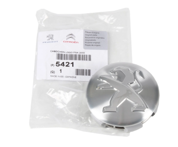 Peugeot 208 (2012-2018) Çelik Jant Göbeği (Orijinal)