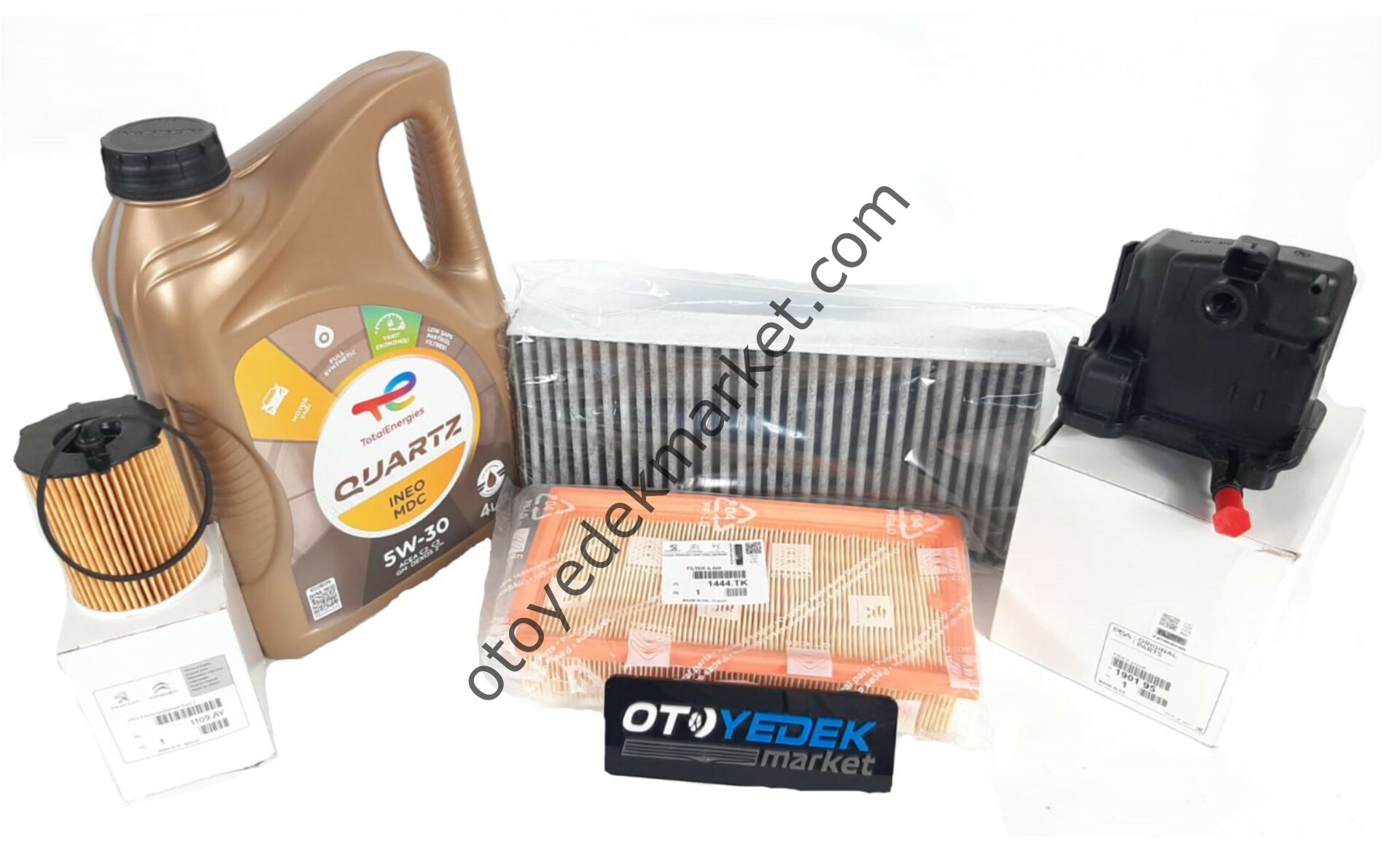 Peugeot 407 1,6 Hdi Filtre Seti (Orijinal) Ve 5w30 Motor Yağ