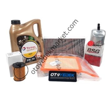 Citroen C4 (2011-2015) 1.6 Dizel Euro5 Karbon Polenli Filtre Seti (İthal)