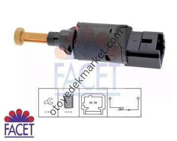Peugeot Partner (1998-2008) Fren Stop Müşürü (Facet)