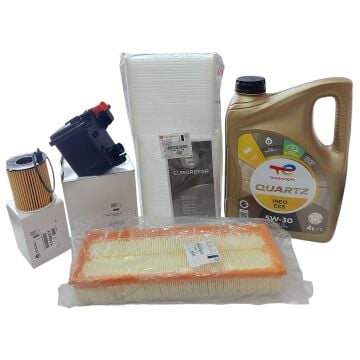 Peugeot 207 (2006-2012) 1,6 Hdı Filtre Seti (Orijinal) Ve 5w30 Motor Yağ