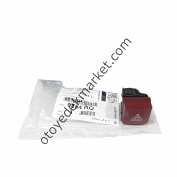 Peugeot 207 (2006-2012) Dörtlü Flaşör Düğmesi (Orijinal)