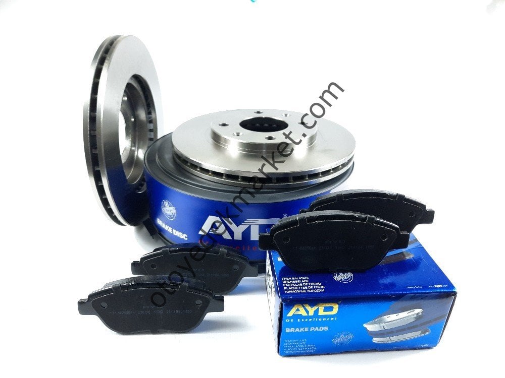 Peugeot  Partner (2003-2008) Ön Fren BalataVe Disk Takımı (Ayd)