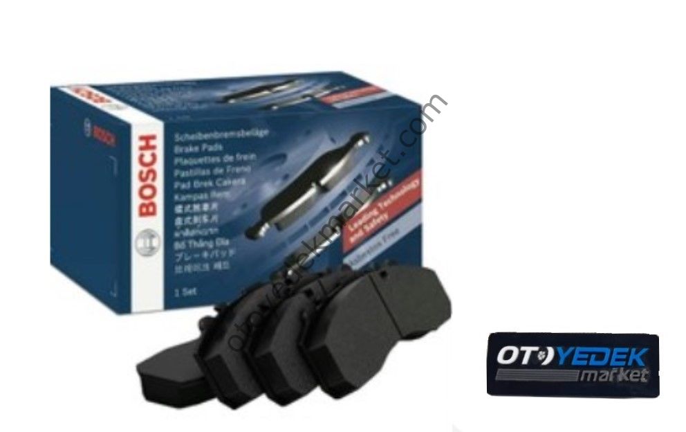 Ford Transit Custom (2012-2022) Arka Balata Fişsiz (Bosch)