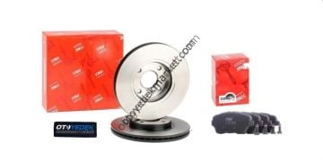 Ford Courier (2014-2022) Ön Fren Disk Ayna Takım 278 Mm Ön Fren Balata (Trw)