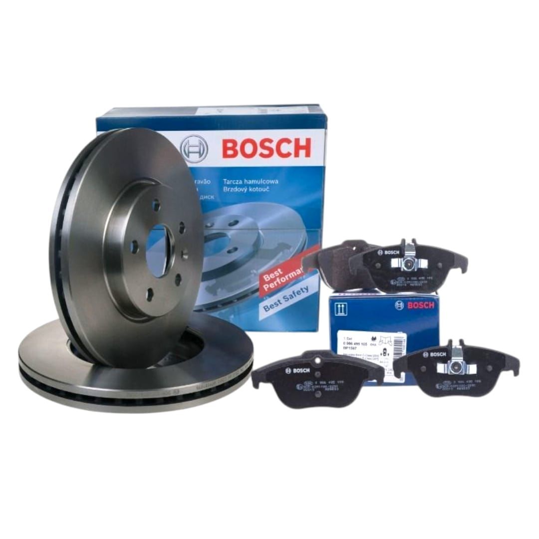 Peugeot 2008 (2020-2025) Ön Fren Disk Ve Balata Takımı 283mm (Bosch)