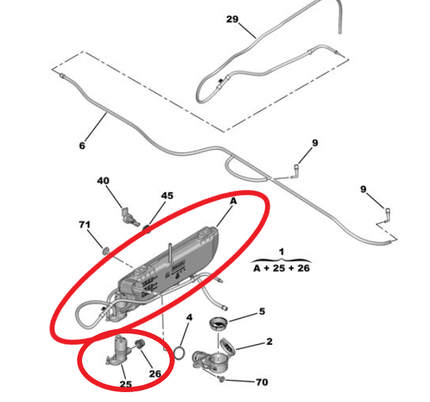 Citroen C5 Aircross (2025-2026) Cam Silecek Su Deposu (Orijinal)