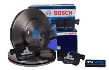 Peugeot 3008 (2016-2023) 1.2 130 Hp Ön Fren Disk Ve Balata Set Takımı (Bosch)