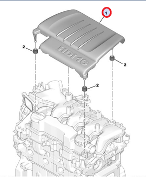 Peugeot 308 (2008-2011) 1.6 HDI Motor Üst Kapağı (İthal)
