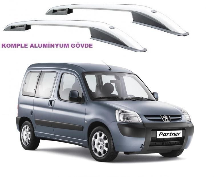 PEUGEOT PARTNER/BERLINGO 1998-2008  ÜST ÇITA  ALUMiNYUM