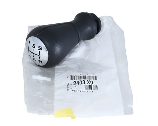 Peugeot 306 Vites Topuzu Mat Metal Deri Görünüm (Orijinal)