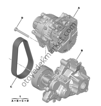 Citroen Ami (2021-2024) Elektrikli Motor (Orijinal)