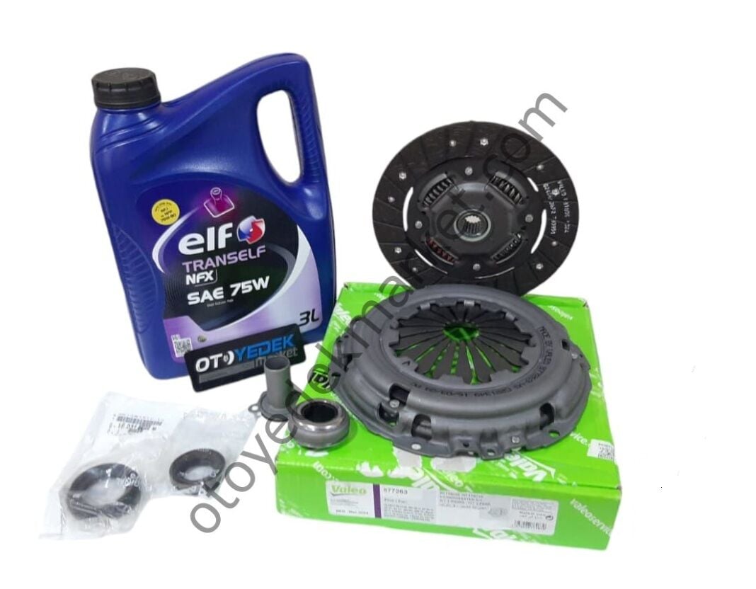 Peugeot 206 (2003-2012) 1.4 Dizel Debriyaj Seti Keçeler ve Yağ (Valeo)