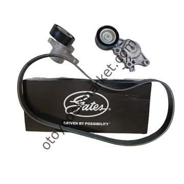 Citroen Berlingo (2012-2016) Start & Stoplu Alternatör Gergileri Ve Kayış Seti (Gates)