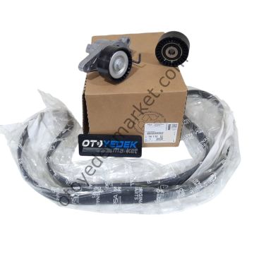Peugeot 206 (2005-2012) 1.4 Benzinli  Alternatör Gergi Rulmanı - Kütüklü +Avare Rulman+Kayış (Orijinal)