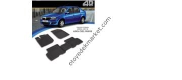 4D PASPAS HAVUZLU DACIA LOGAN (2004-2018) 5 PRÇ SiYAH KUTULU ORJiNAL KESiM