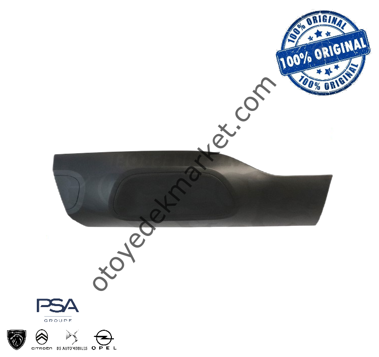 Citroen C5 Aircross (2019-2025) Sol Arka Kapı Alt Koruyucu Plastik Çıtası (Orijinal)