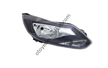 Ford Focus (2012-2015) Ön Far Komple Sağ Siyah Zemin (İthal)