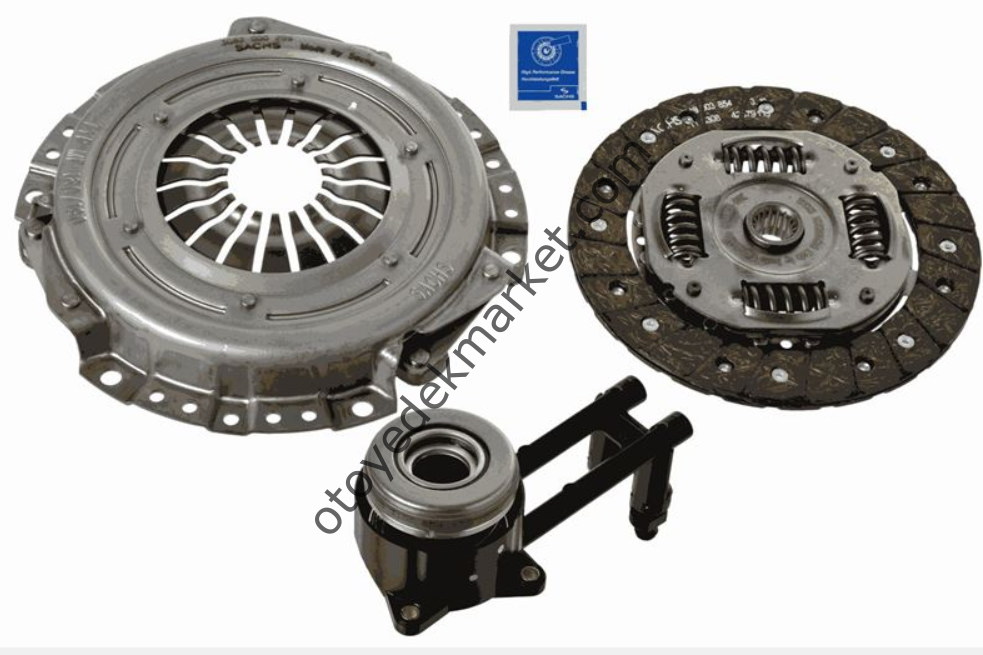 Ford Fiesta (1995-2001) 1.25 Benzinli Debriyaj Seti +Rulman (Sachs)