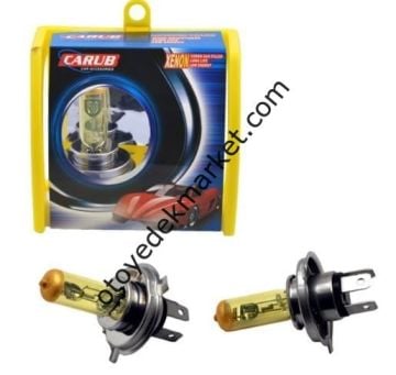 Ampül Süper Sarı Işık H4 12V 100-90W