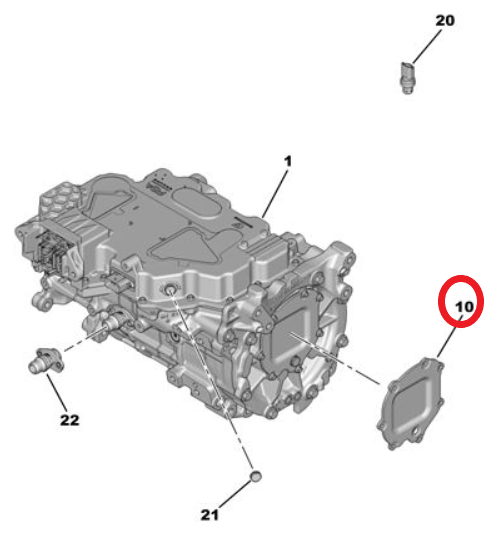 Opel Grandland (2024-2026) Elektrikli Motor Kapağı (Orijinal)