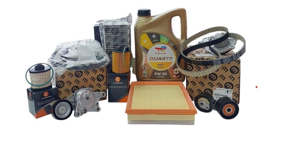 Peugeot 3008 (2016-2018) 1,6 Dizel Euro 6 Start  Stoplu Ağır Bakım Seti (Orijinal Eurorepar)