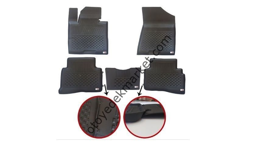 4D PASPAS HAVUZLU CiTROEN NEMO (2007-2018) 5 PRÇ SiYAH KUTULU ORJiNAL KESiM