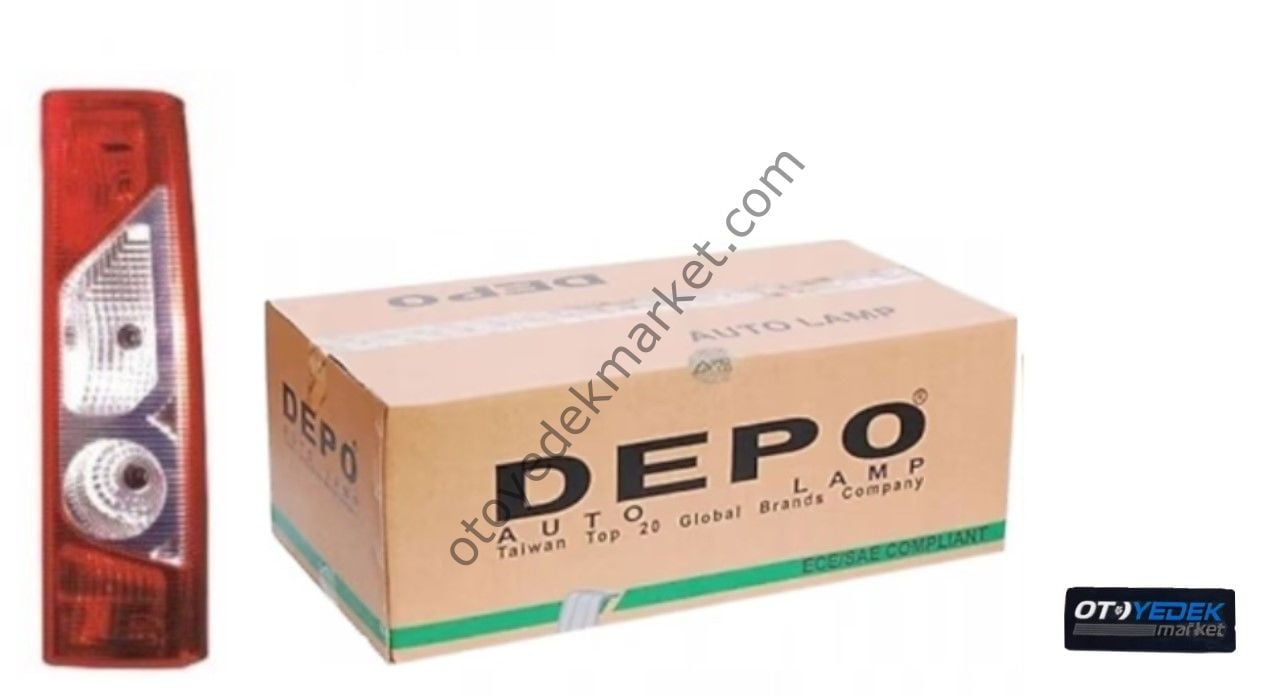 Citroen Jumpy (2007-2016) Sağ Arka Stop (Depo)