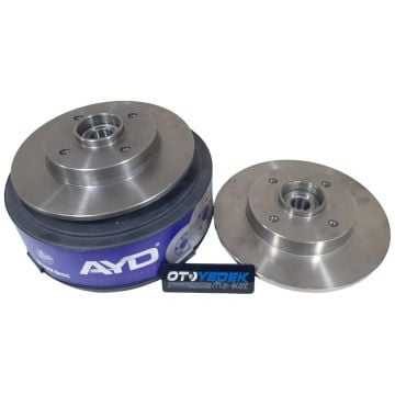 Citroen Berlingo  (2008-2019) Arka Disk Takımı Rulmanlı (Ayd)
