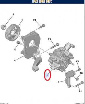 PEUGEOT 307 1,4 HDI YAKIT POMPASI (ORJİNAL)
