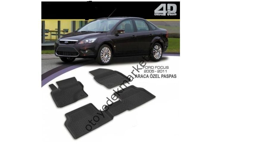 4D PASPAS HAVUZLU FORD FOCUS 2 (2005-2010) 5 PRÇ SiYAH KUTULU ORJiNAL KESiM
