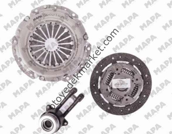 Ford Fiesta (2018-2013) 1.4 Dizel  Debriyaj Seti+Bilyalı (Mapa)