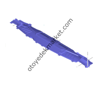 Ford Courier (2014-2022) Ön Cam Alt Izgara Plastiği (Otosan)