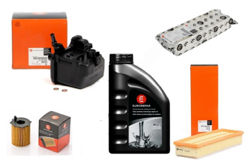 PEUGEOT PARTNER TEEPE (2008-2011) 1.6 HDI  FİLTRE BAKIM SETİ 5w40 Yağlı (ORJİNAL EUROREPAR )