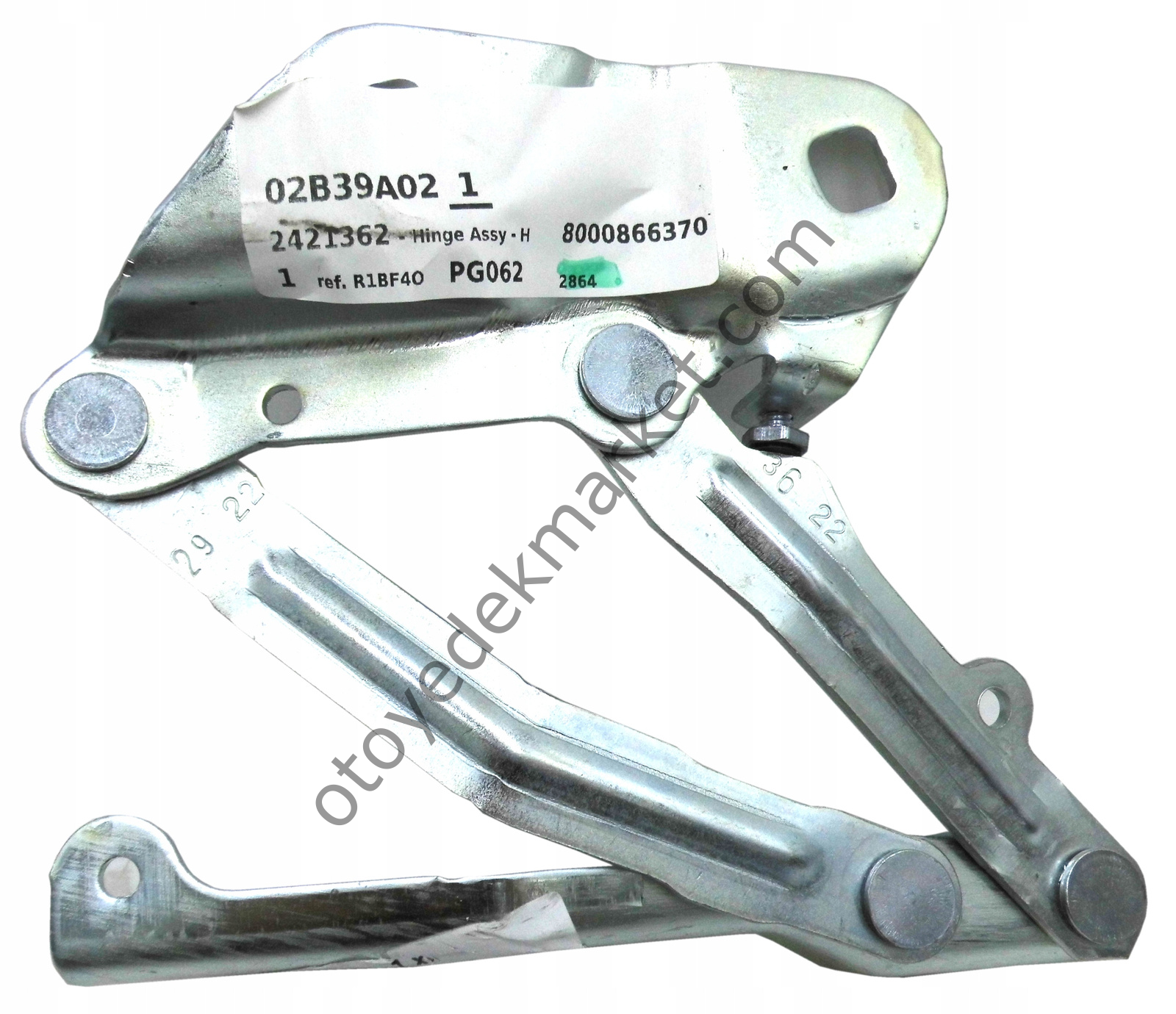 Ford Transit (2014-2022) Motor Kaputu Sol Menteşesi (İthal)