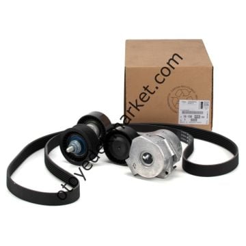 Ford Custom (2007-2020) 2.2. Klimalı Alternatör Kayış ve Gergi Seti (ORJİNAL)
