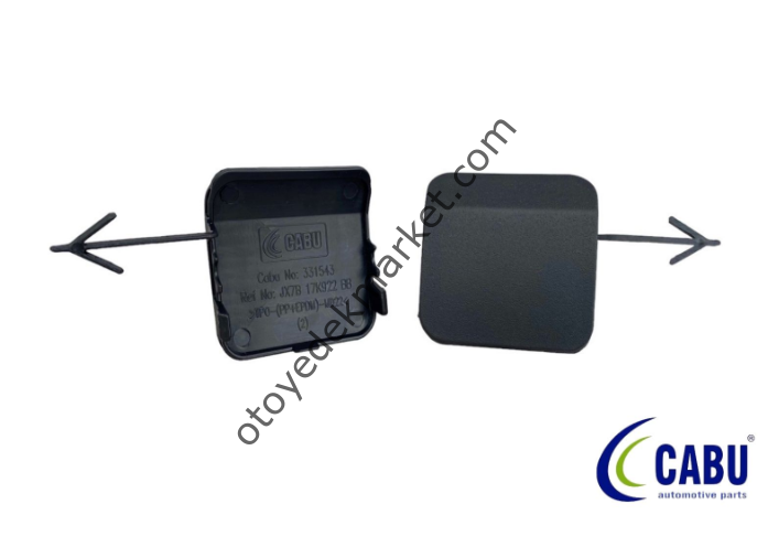 Ford Focus (2019-2023) Sedan Arka Tampon Çeki Demiri Kapağı (Cabu)