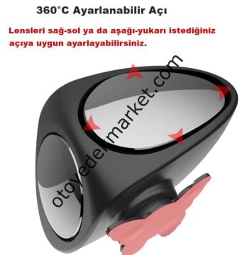 Space Vantuzlu Kare Ayna Krom