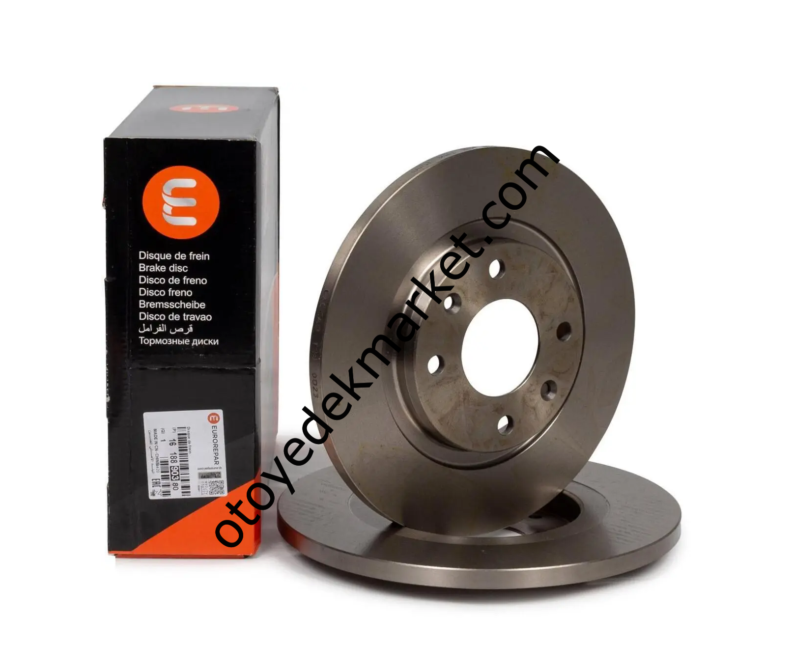 Citroen Berlingo (2008-2018) Ön Fren Disk Takımı (Orijinal Eurorepar)