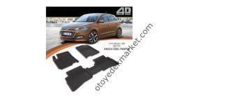 4D PASPAS HAVUZLU HYUNDAI i20 (2015-2018) 4 PRÇ SiYAH KUTULU ORJiNAL KESiM