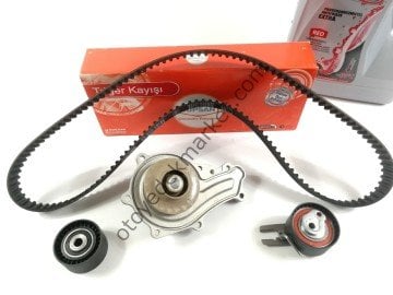 Peugeot Partner Tepee (2008-2011) 1.6 Hdi Triger + Devirdaim Seti (Supsan) Triger Kayışı Rulman Seti Devirdaim , Antifiriz Hediyemizdir