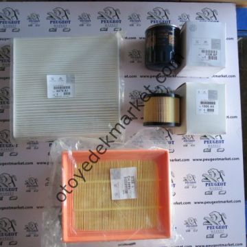 PEUGEOT PARTNER (2003-2008) 2.0 HDI FİLTRE BAKIM SETİ (ORJİNAL)