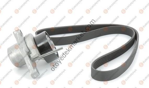 PEUGEOT 307 (2006-2009) 1,6 BENZİNLİ  ALTERNATÖR SETİ (ORJİNAL EUROREPAR) Alternatör gergi kütüğü Alternatör kayışı