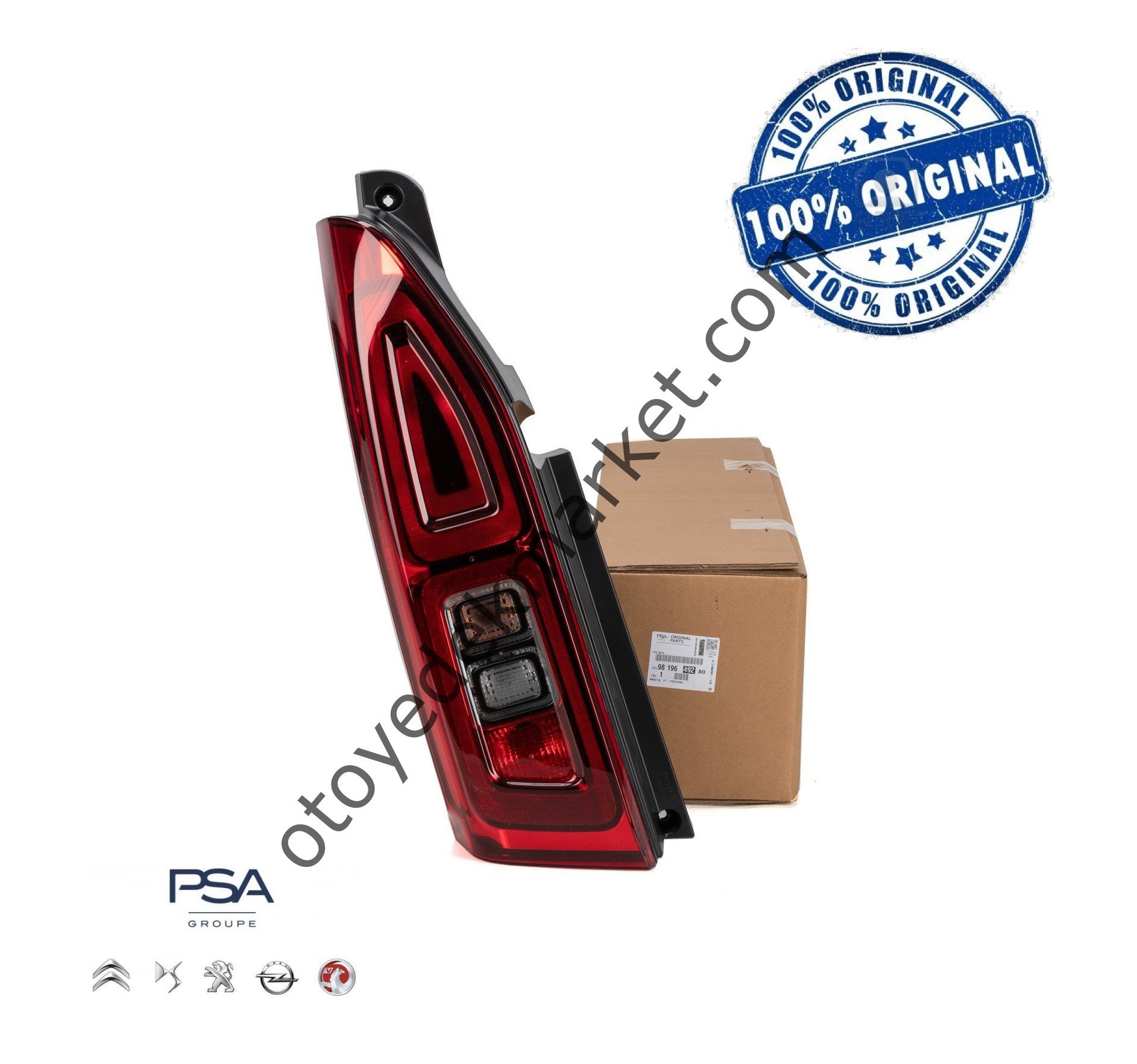 Opel Combo (2019-2023) Sol Arka Stop Lambası (Orijinal)