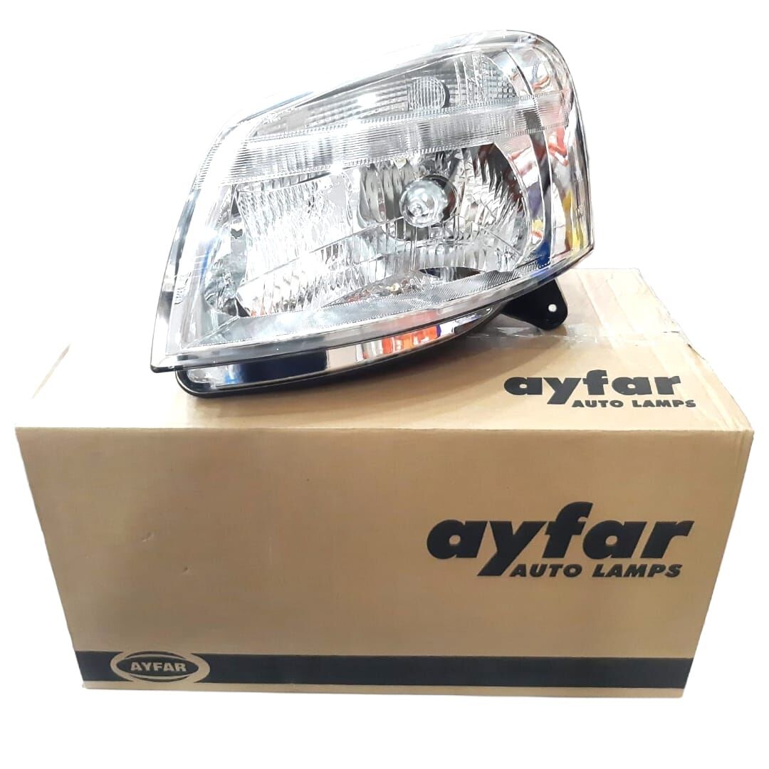 Peugeot Partner (2003-2008) Elektrikli Motorlu Sol Ön Far (Ayfar)