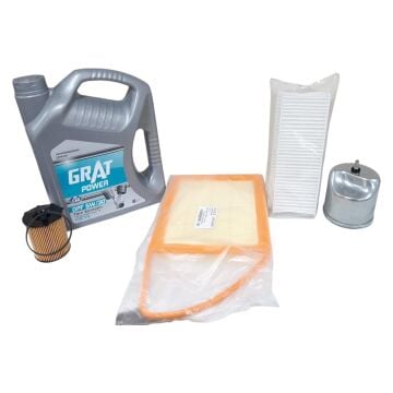 Peugeot 308 (2012-2017) 1.6 HDI Euro5 Filtre Bakım Seti Ve 5w30 Motor Yağ (İthal)